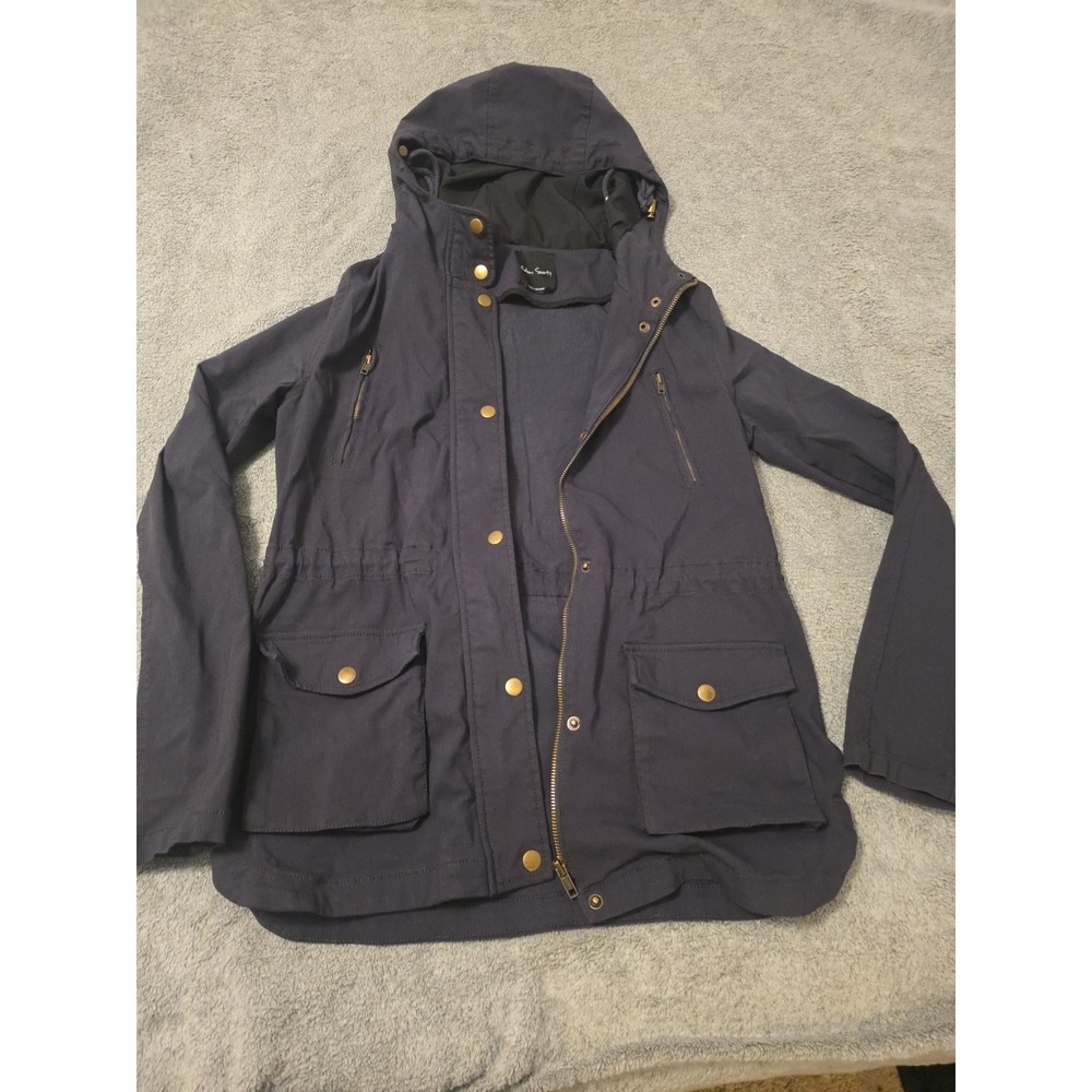 Eden Society Holly Contrast Good Cargo Jacket - Dark Gray - Size‎ S Small